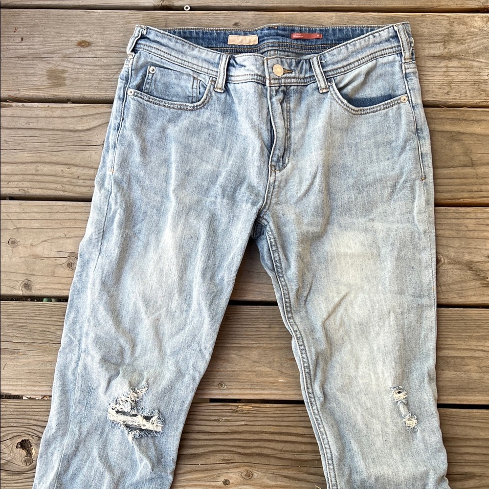 Pilcro Light Blue Boyfriend Jeans